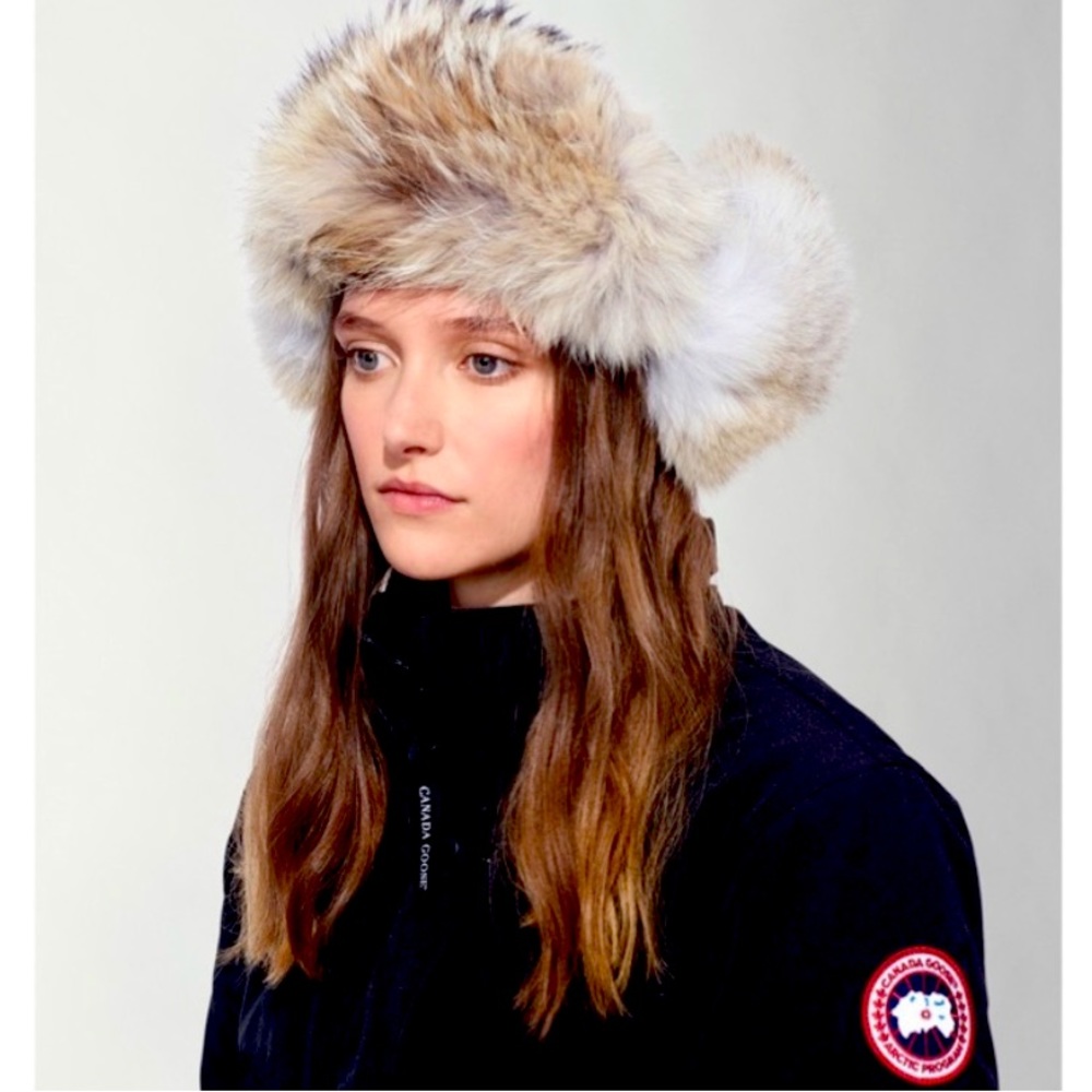 CANADA GOOSE Fur Aviator Hat
